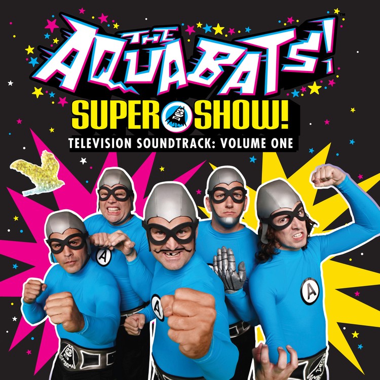 The Aquabats! Super Show! Television Soundtrack: Vol. 1 Vinyl Record can be  SIGNED, sealed, and delievered to you just in time for the ho